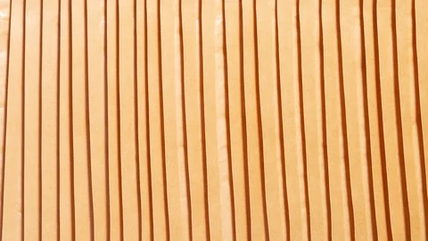 Stack of bubble envelopes, textured background Vidéo 109797187