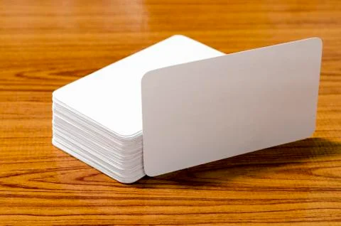Stack of business card 스톡 사진