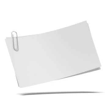 Stack of business cards 스톡 일러스트