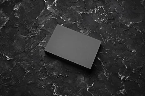 Stack of business cards Stock Photos