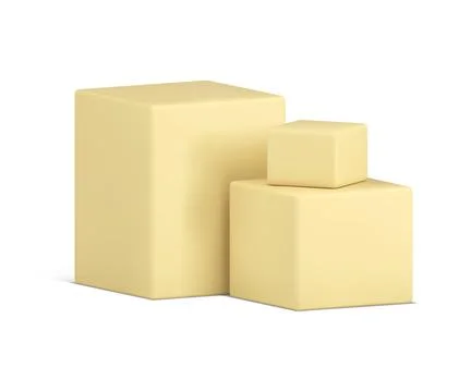 Stack cardboard boxes parcel postal package for personal things carrying carg Stock Illustration