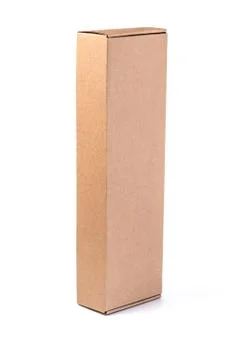 A stack of cardboard boxes Stock Photos