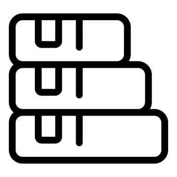 Stack of cardboard boxes ready for shipping storage or delivery Stock Illustration