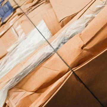 Stack of cardboard 写真素材