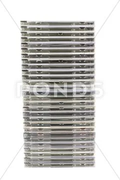 Stack of cd Stock Photos