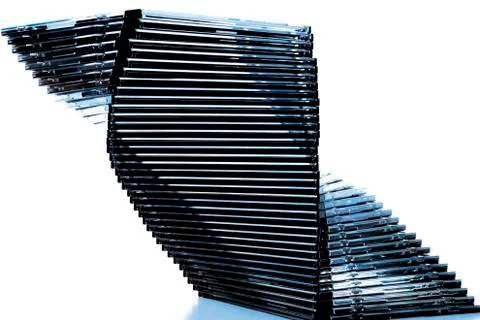 Stack of cds 스톡 사진