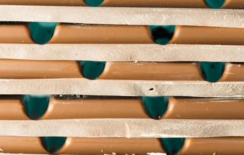 Stack of chocolate brown Stock Photos