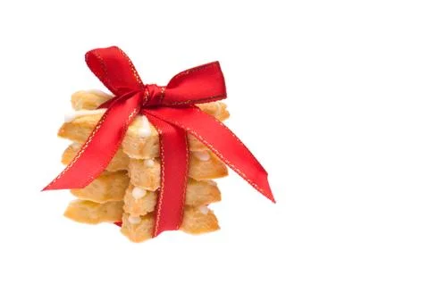 Stack of christmas cookies Stock Photos