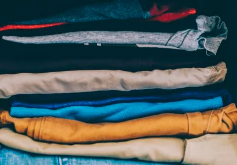 Stack of Cloth Stock Photos