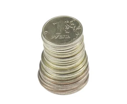 Stack of coin Stock Photos