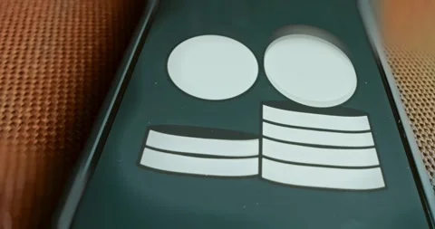 Stack of coins bouncing, presentation Video stock 313496156