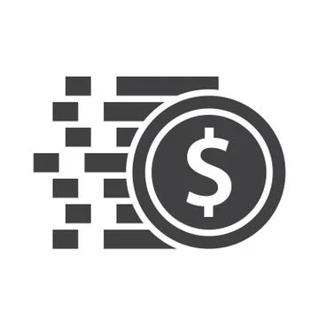 Stack of Coins Stock Illustration