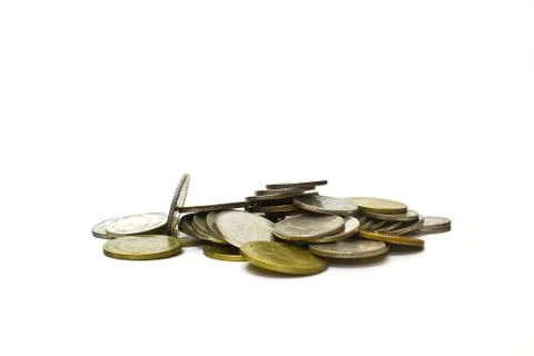 Stack of coins Stock Photos