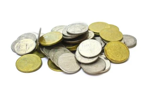 Stack of coins Stock Photos