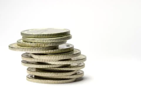 Stack of coins Stock Photos