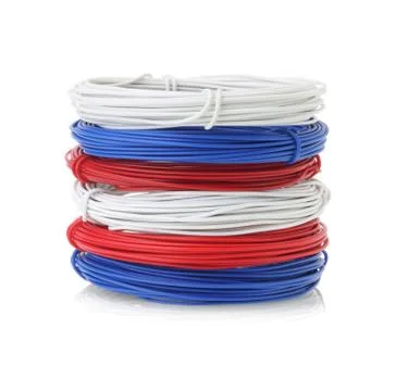 Stack of color wires Stock Photos