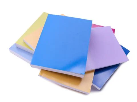 Stack of colorful books Stock Photos