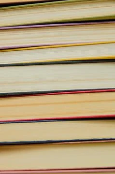 A stack of colorful books Stock Photos