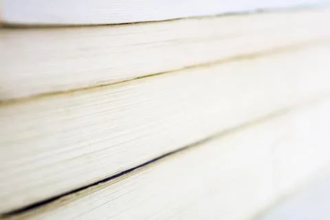 A stack of colorful old books Stock Photos