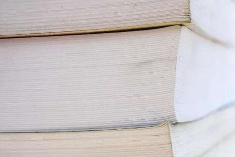 A stack of colorful old books Stock Photos