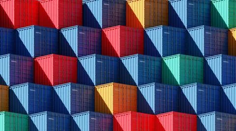 The Stack Containers For Marker Stockillustratie