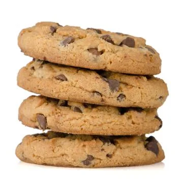 Stack of cookies Stock Photos