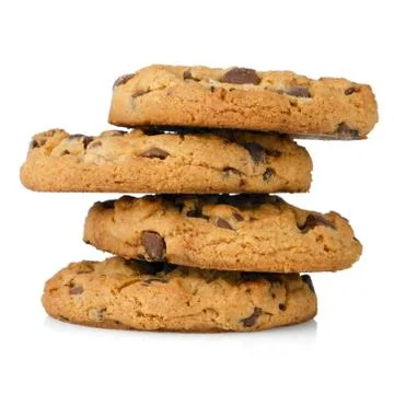 Stack of cookies 스톡 사진