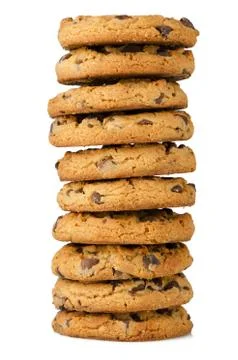 Stack of cookies 스톡 사진