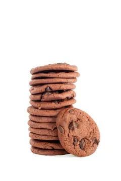 Stack of cookies Stock Photos