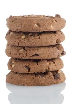 Stack of cookies 스톡 사진