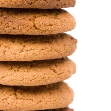 Stack of cookies Foto stock