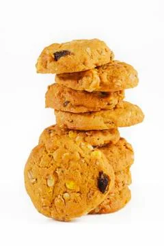 Stack of cookies Stock-Fotos