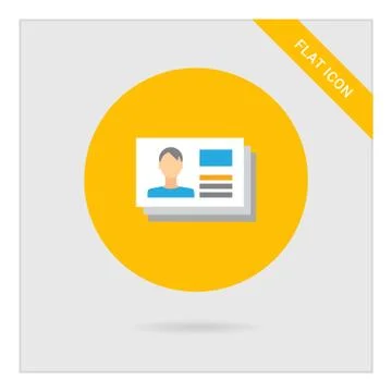 Stack of corporate badges Stock-Illustration