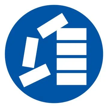 Stack Correctly Symbol Sign, Vector Illustration, Isolate On White Background Stock Illustration