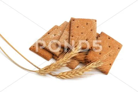 Stack of cracker Stock Photos