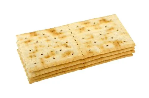 Stack of crackers Stock Photos