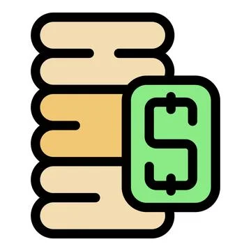 Stack of credit cards representing spending and saving money Stock Illustration