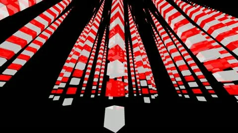 Stack cube dance with alpha Stock-Footage 22251560