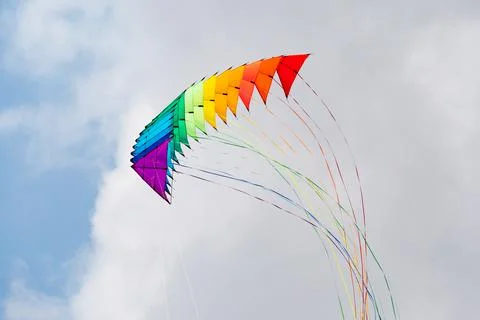 Stack of delta stunt kites Stock Photos