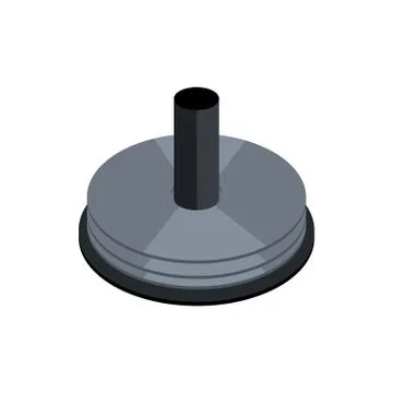 Stack disks technology hardware device computer isometric 스톡 일러스트