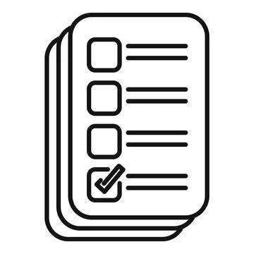 Stack of documents for checking approving filling completing signing Illustrazione stock