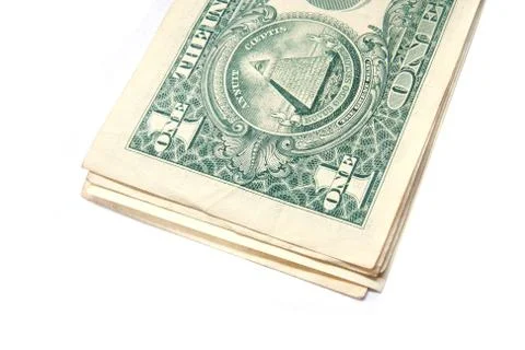 Stack of dollar bills Stock Photos