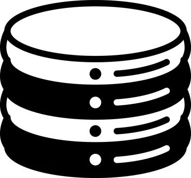 Stack of dollar coins In the concept of business icons 库存插图