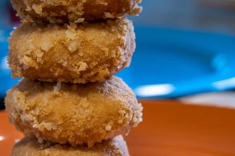 Stack of doughnuts Stock Photos