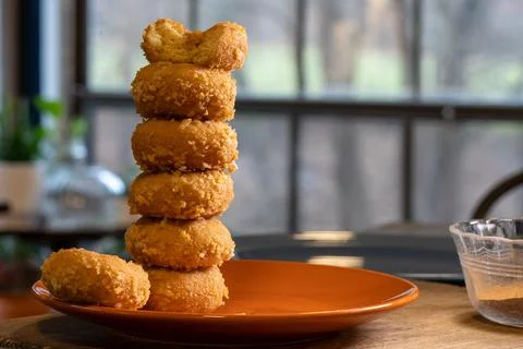 Stack of doughnuts Stock Photos
