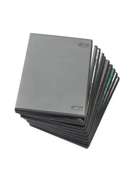 Stack of dvd Stock Photos
