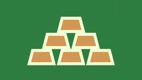 Stack Dynamic With Boxes Motion Graphic Overlay Stock Footage 338017796