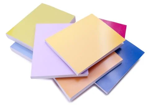 Stack of educational books Stock Photos