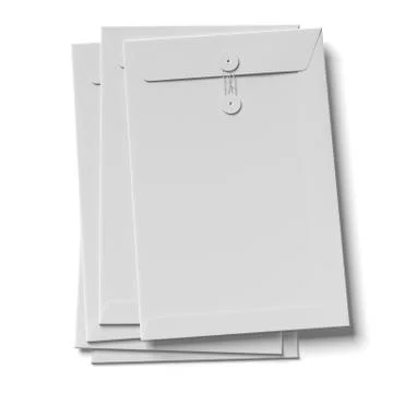 Stack of envelopes 스톡 일러스트