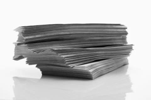 Stack of envelopes Foto stock